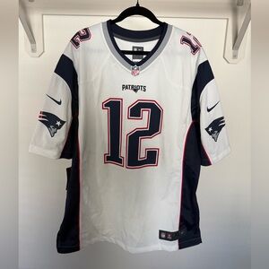 Tom Brady Nike NFL Patriots Jersey XL White - On Field New w/ Tags